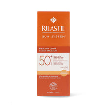 Cargar imagen en el visor de la galería, Protection solaire avec Color Rilastil Sun System Spf 50+ (50 ml)
