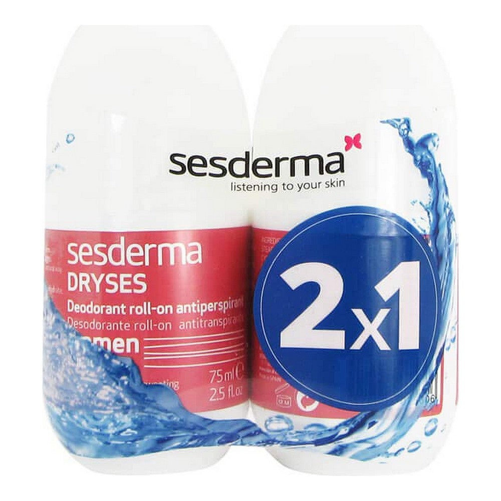 Roll-On Deodorant Sesderma Dryses Lady (2 x 75 ml)