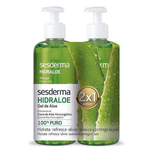 Moisturising Gel Hidraloe Sesderma (2 pcs) - Lindkart