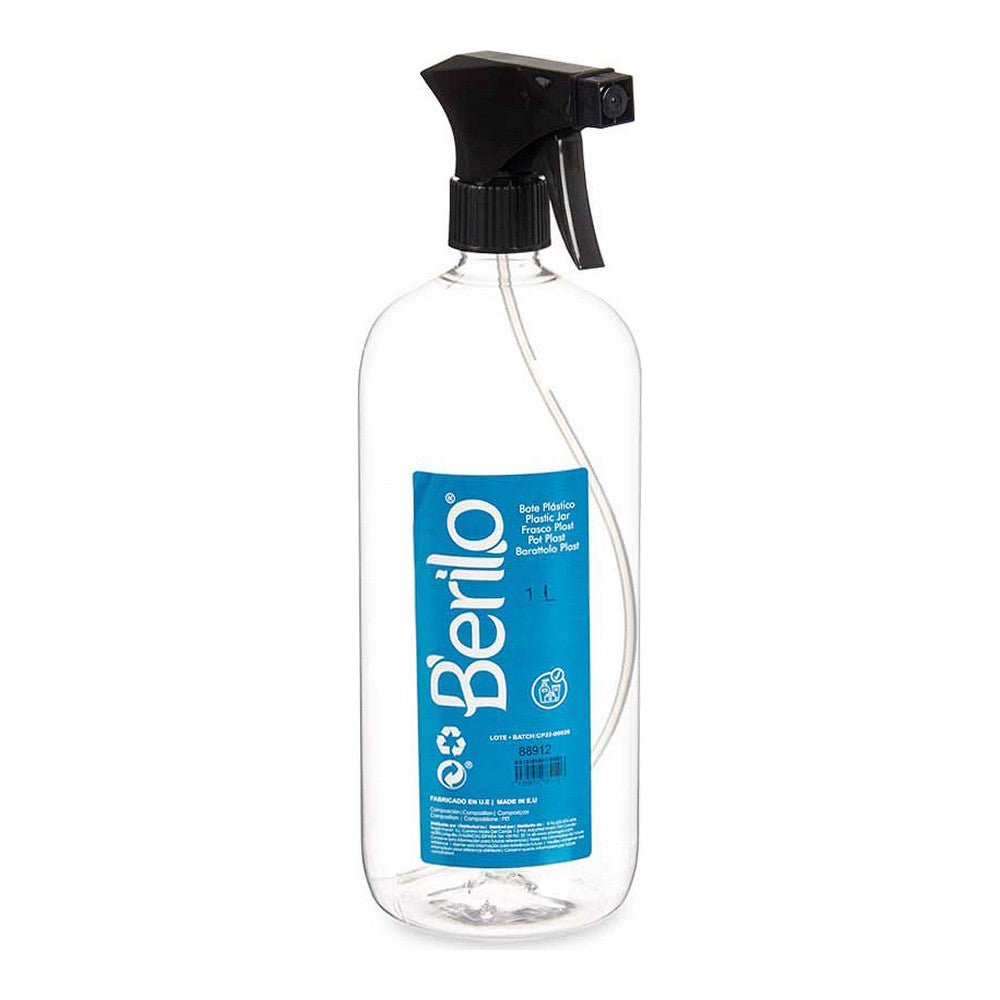 Sprayer Black Transparent Plastic (1000 ml)