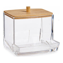 Load image into Gallery viewer, Organiser Cosmetic Buds Bamboo Methacrylate (6,5 x 8 x 9 cm)
