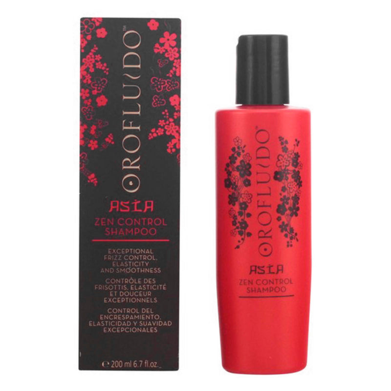 Anti-Frizz Shampoo Revlon Orofluido Asia Zen Control (200 ml)