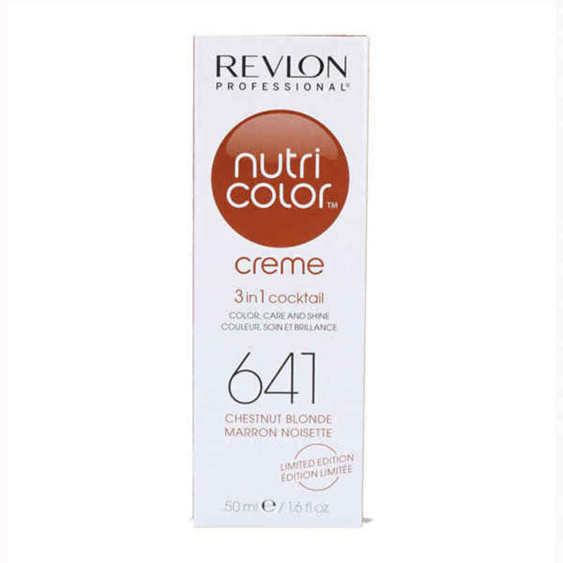 Permanente Kleurstof Nutri Color Revlon 641 Bruin Blond (50 ml)