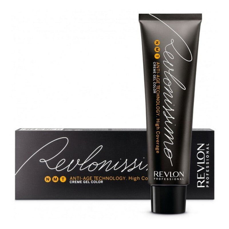 Permanente kleurstof Revlonissimo High Coverage 5 Revlon Lichtbruin (60 ml)