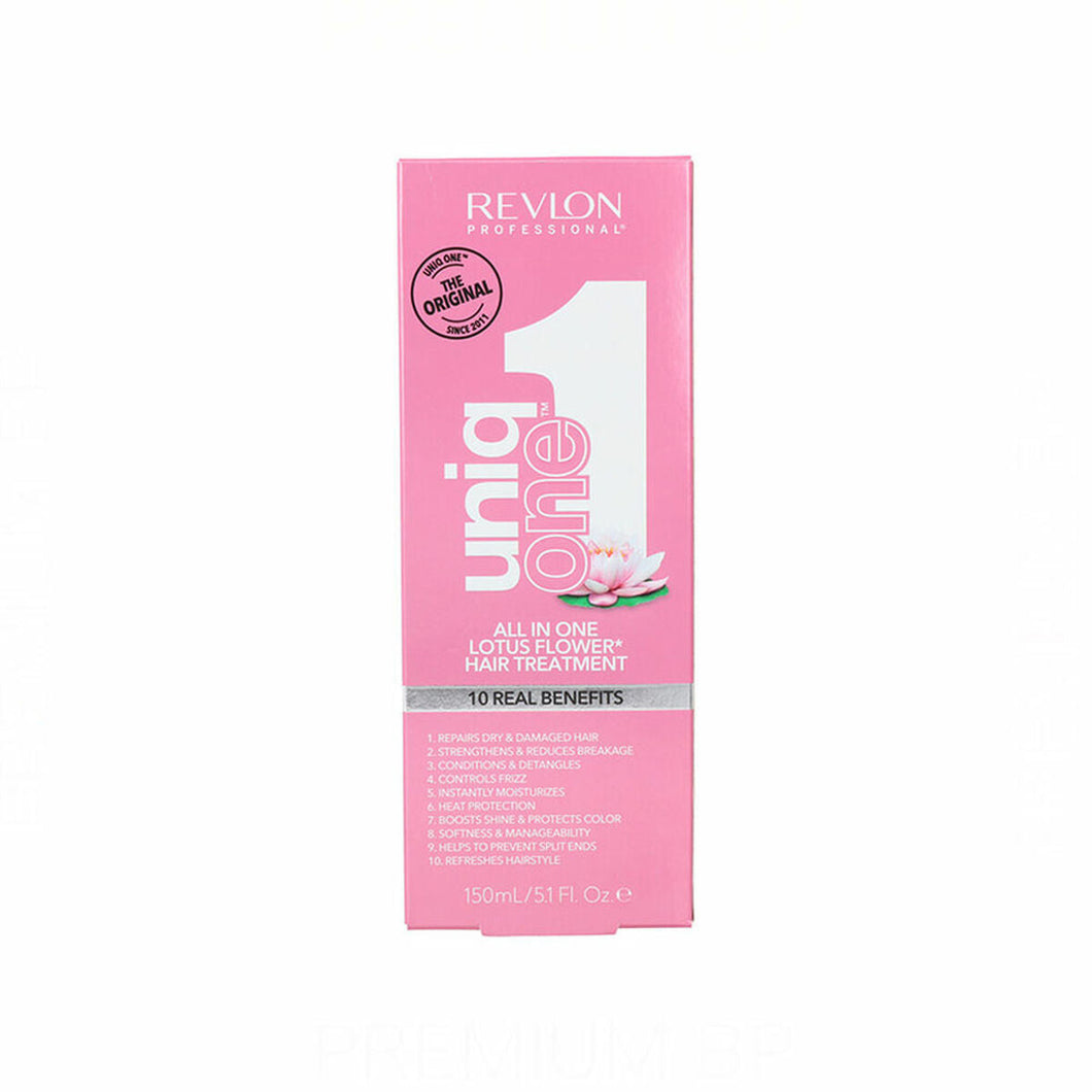 Strengthening Hair Treatment Revlon Uniq Lotus Flower (150 ml)