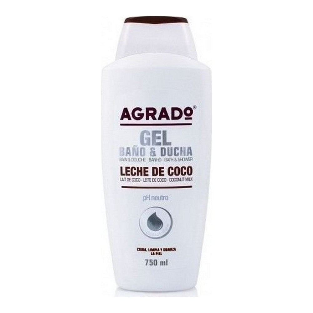 Gel Douche Leche de Coco Agrado (750 ml)