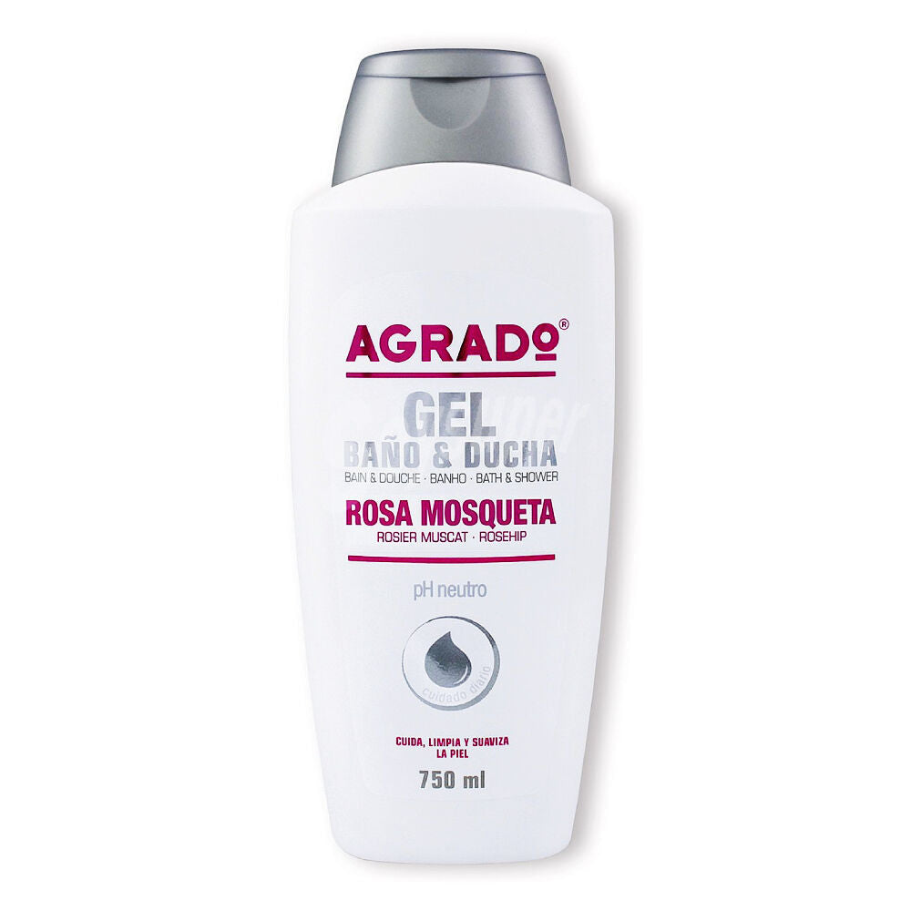 Gel Douche Agrado Rose Musquée (750 ml)