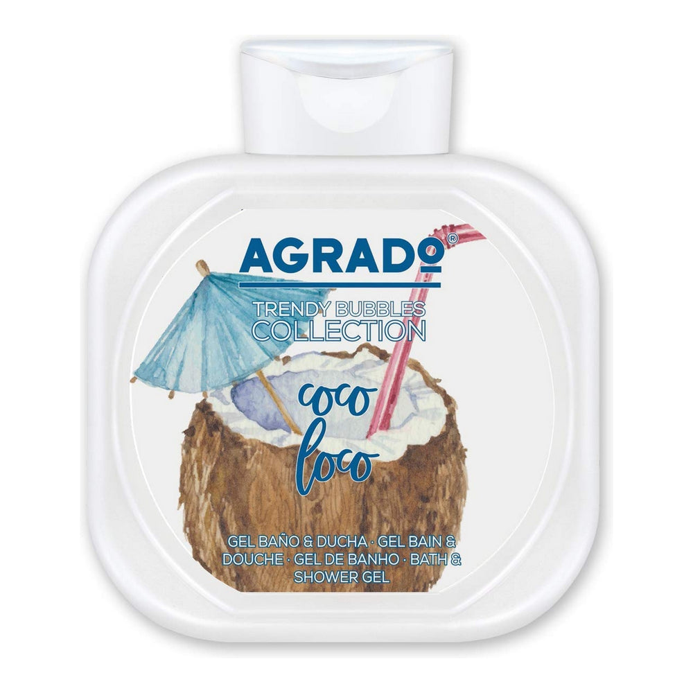 Gel Douche Trendy Bubbles Collection Agrado Noix de Coco (750 ml)