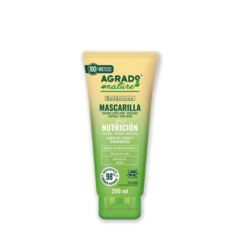 Nourishing Hair Mask Agrado Nature Botánicos (200 ml)