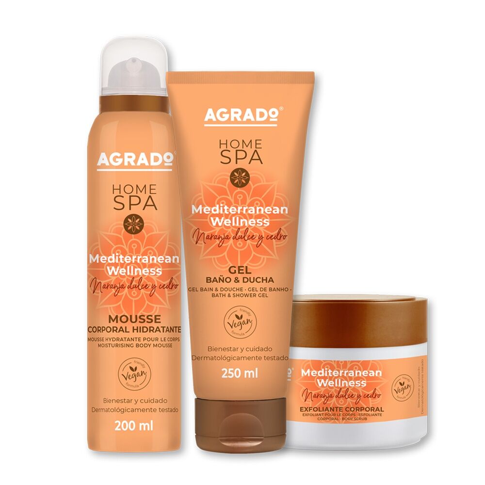 Hygiëneset Agrado Home Spa Mediterrane Wellness (3 stuks)