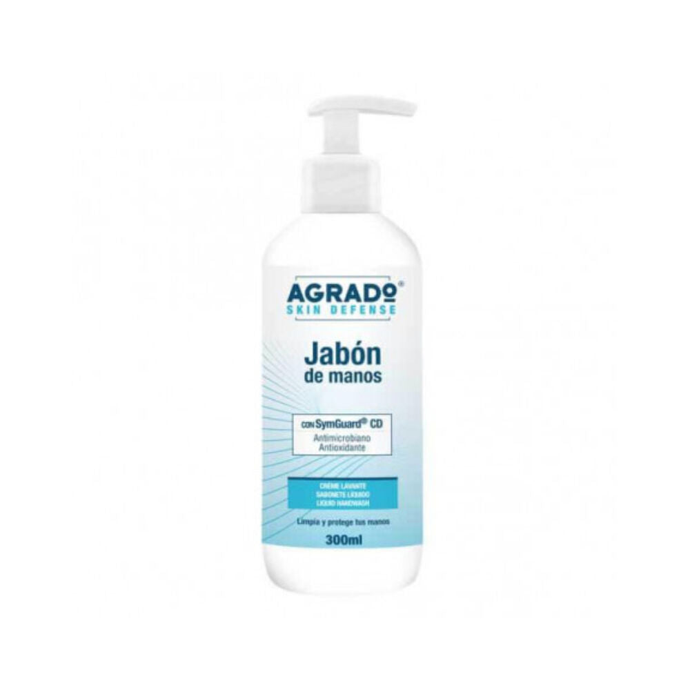 Savon pour les mains Agrado Skin Defense (300 ml)