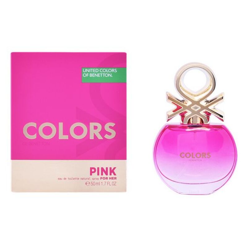 Perfume de mujer Colors Pink Benetton EDT (50 ml)