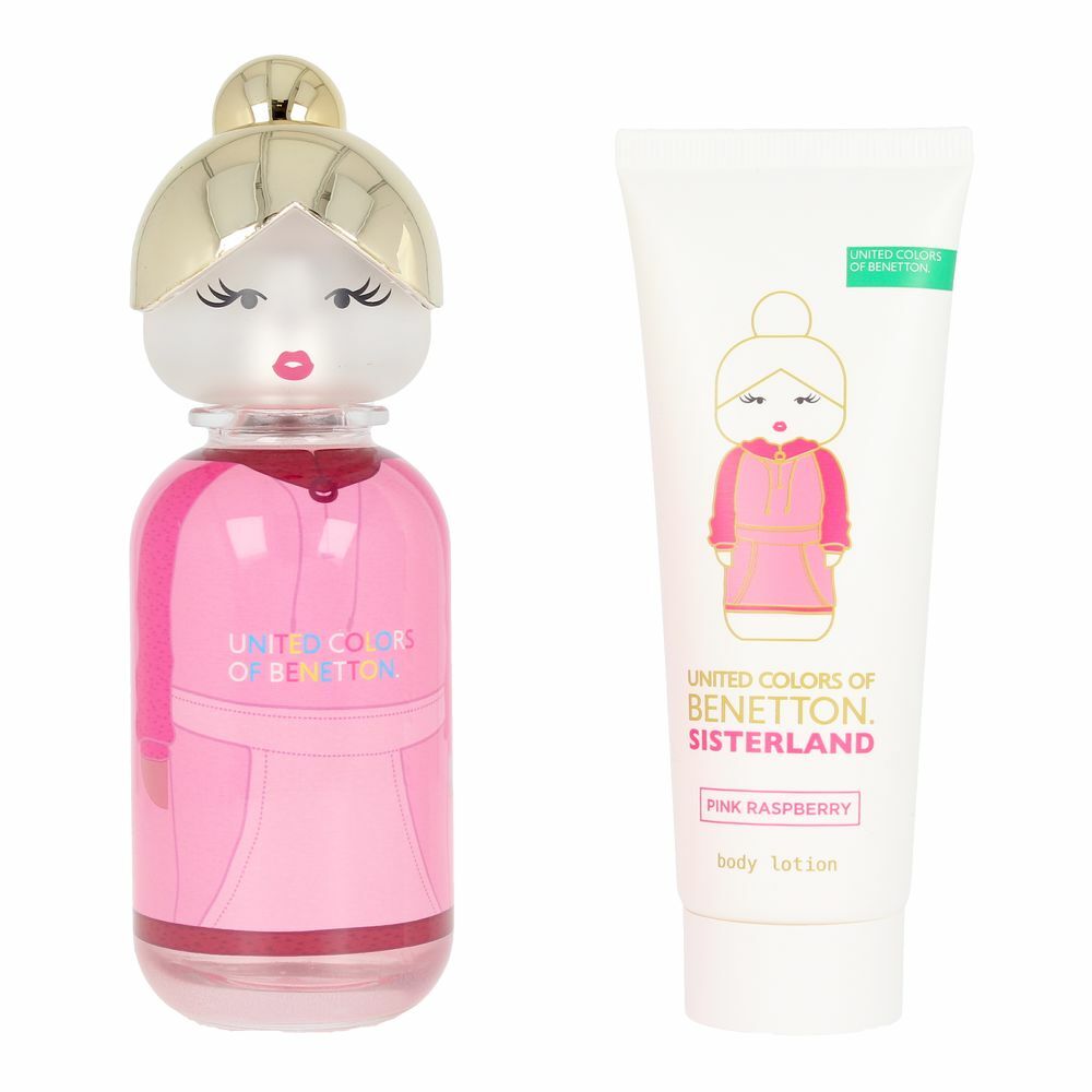 Coffret de Parfum Femme Benetton Sisterland Rose Framboise (2 pcs)
