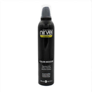 Coloration semi-permanente Nirvel Color Mousse Marron (300 ml)