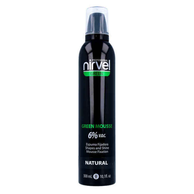 Fixing Mousse Nirvel Green Mousse Natural (300 ml)