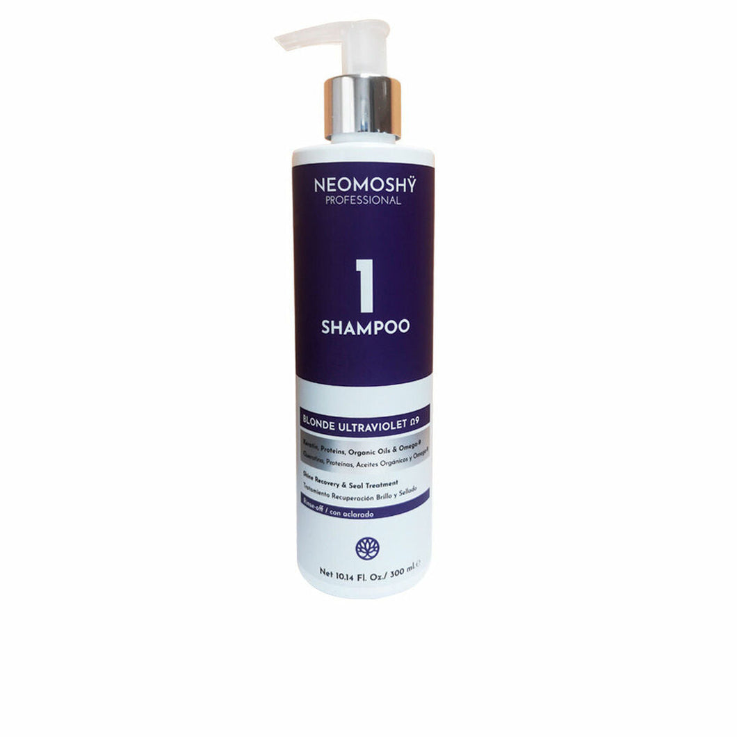Kleurneutraliserende shampoo Neomoshy Blonde Ultraviolet Ω9 (300 ml)