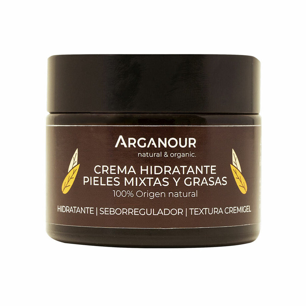 Crème Hydratante Arganour Peaux Mixtes Peaux Grasses (50 ml)