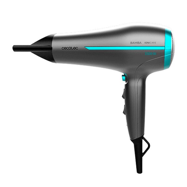 Sèche-cheveux Cecotec DC Bamba IoniCare 5200 Aura Noir 2300W