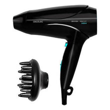 Load image into Gallery viewer, Hairdryer Cecotec Bamba IoniCare 5450 Power&amp;Go Pro Ice 2400W Black
