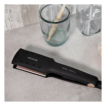 Load image into Gallery viewer, Hair Straightener Cecotec Bamba RitualCare 900 Wet&amp;Dry Max 55W Black
