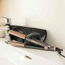 Load image into Gallery viewer, Ceramic Hair Straighteners Cecotec Bamba RitualCare 1000 2in1 Black/Pink

