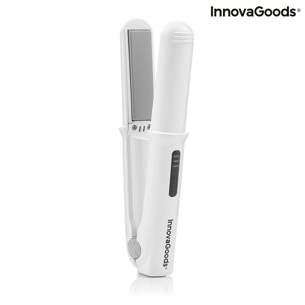 Rechargeable Hair Straightening Iron with Power Bank Hesser InnovaGoods