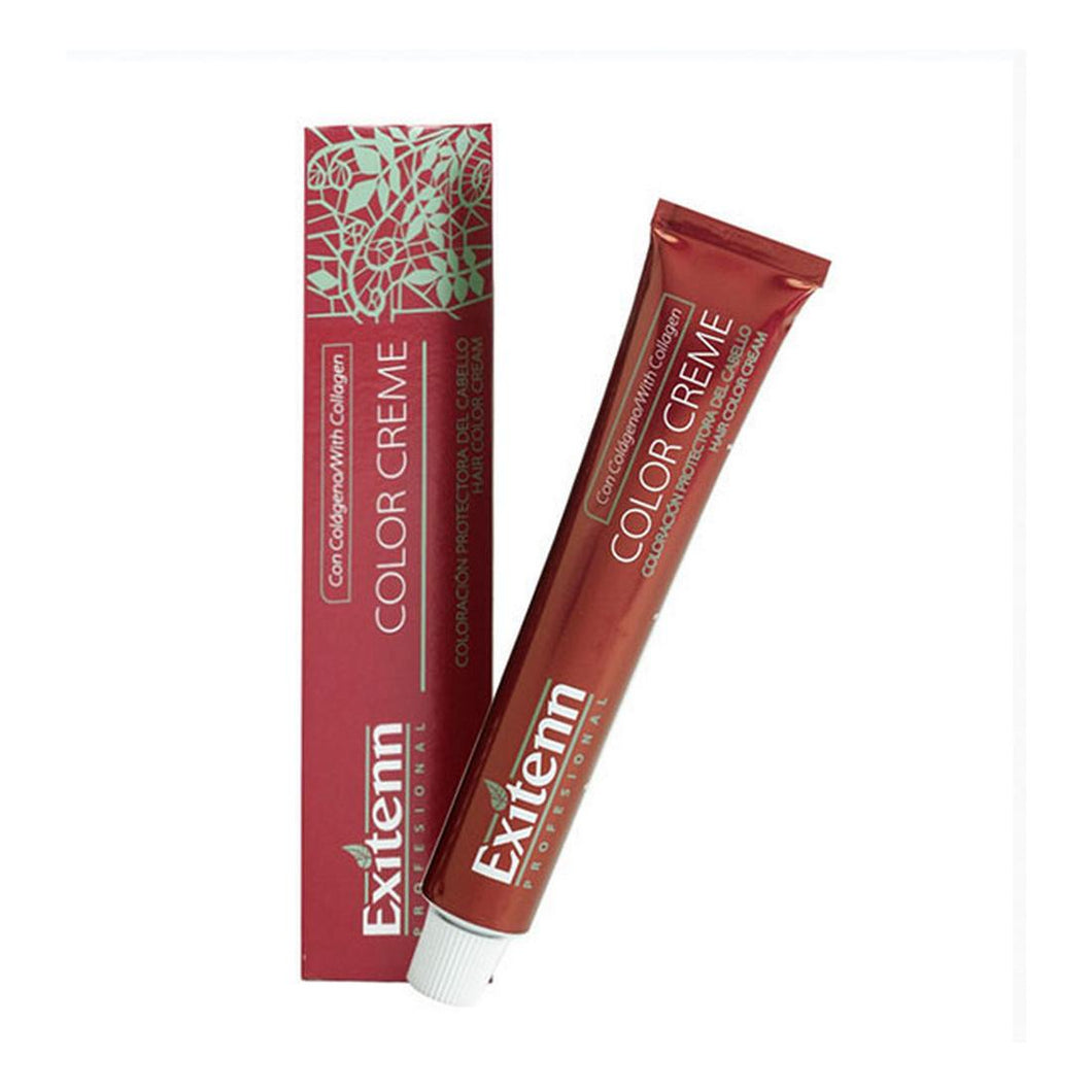 Teinture Permanente Color Creme Exitenn Nº 546 Châtain Clair Rouge Cuivre (60 ml)