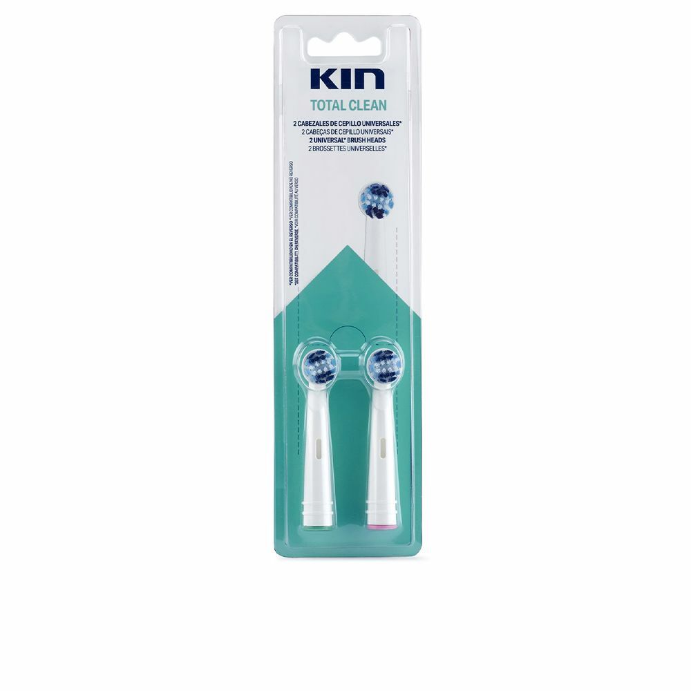 Replacement Head Kin Total Clean Toothbrush (2 uds)