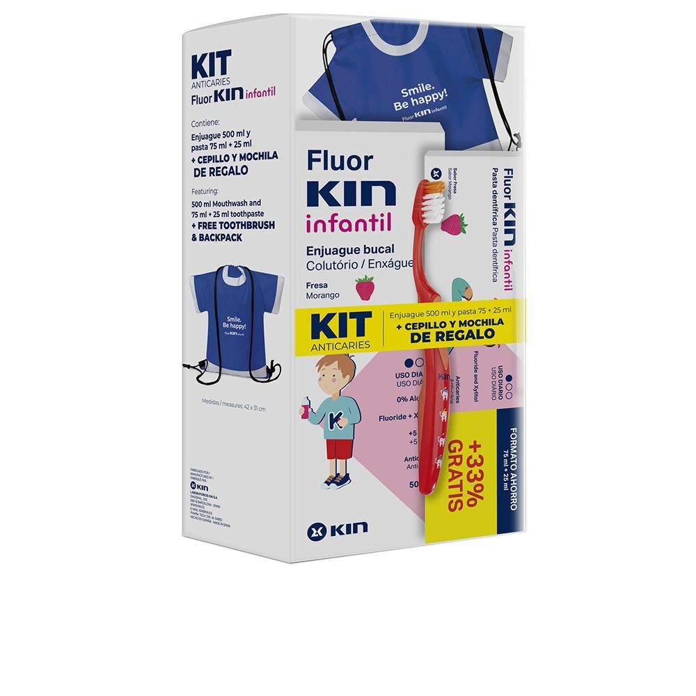 Set Oral Care for Kids Kin Fluor (4 pcs)