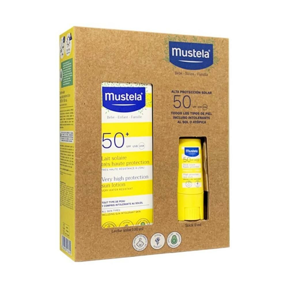 Sun Protection Set Mustela SPF50 (2 pcs)