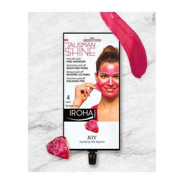 Facial Mask Peel Off Pink Sapphire Pore Minimizer Iroha - Lindkart