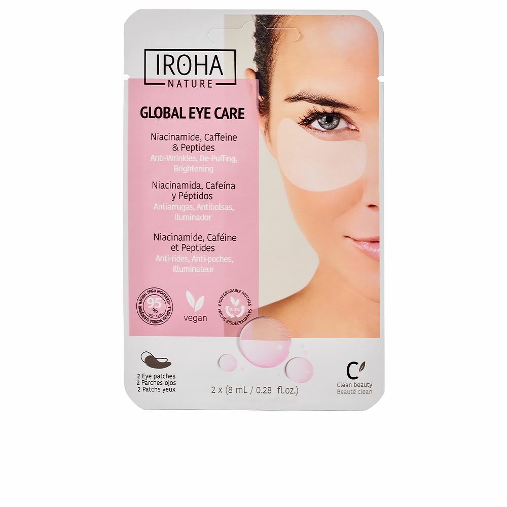 Masque pour le contour des yeux Iroha Global Eye Care 2 unités