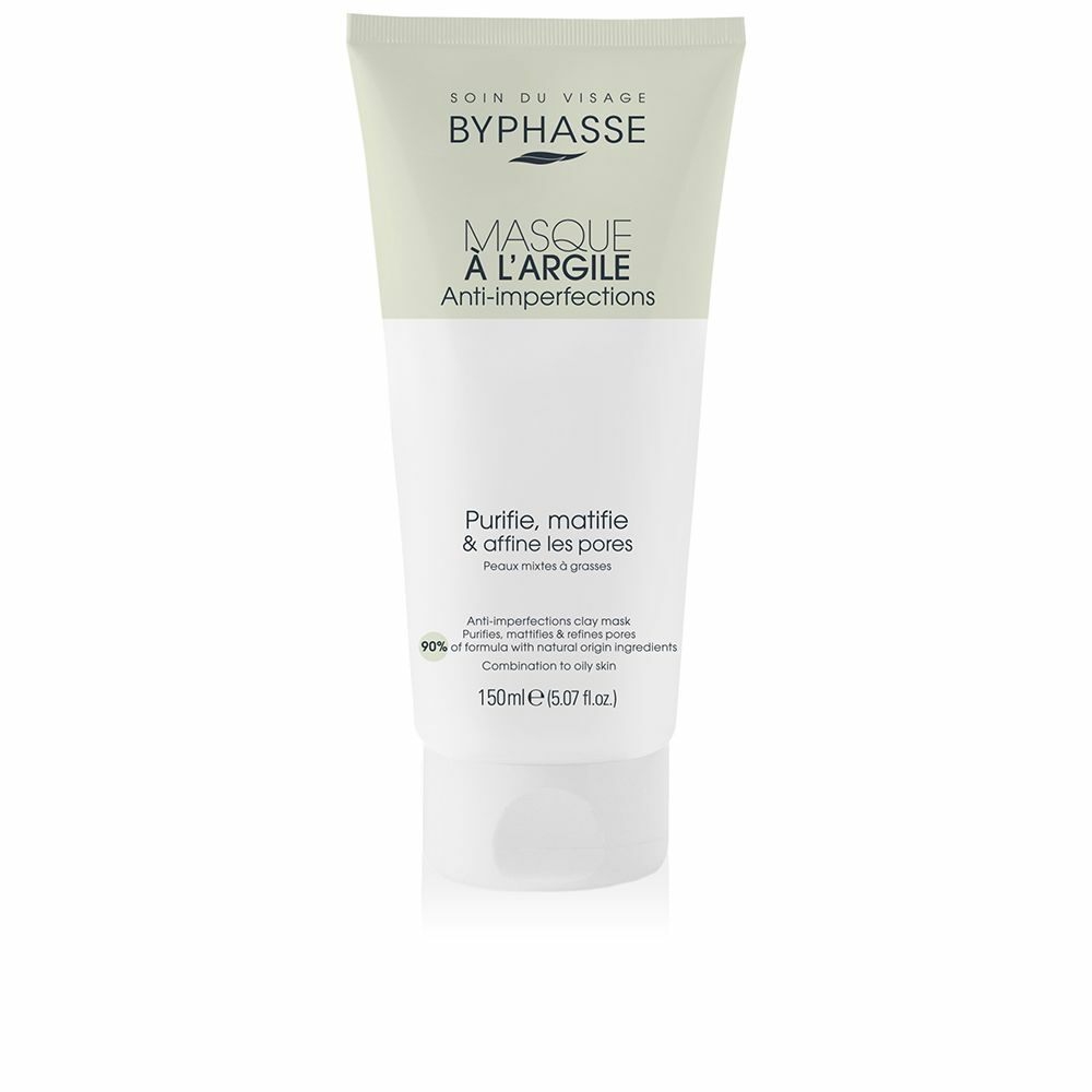 Gezichtsmasker Byphase Anti-imperfecties Matterende finish Klei (150 ml)