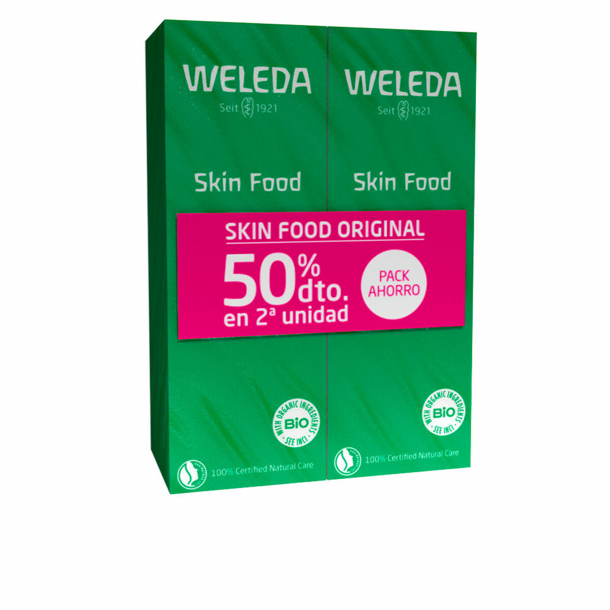 Cosmeticaset voor dames Weleda Skin Food Original (2 stuks)