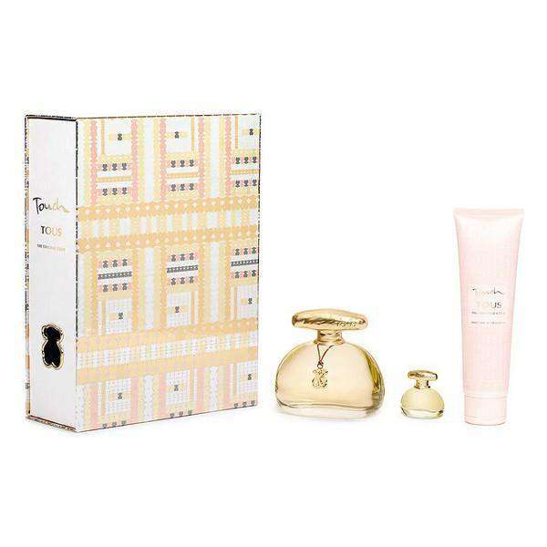 Women's Perfume Set Touch The Original Gold Tous EDT (3 pcs) - Lindkart