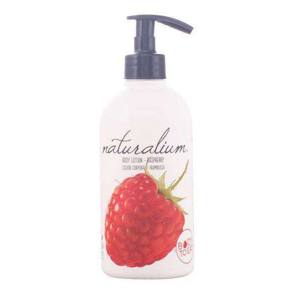 Body Lotion Raspberry Naturalium (370 ml) - Lindkart
