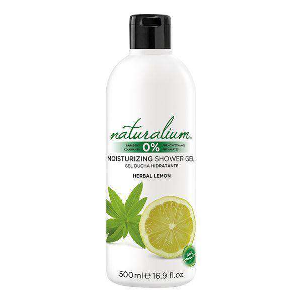 Shower Gel Herbal Lemon Naturalium (500 ml) - Lindkart