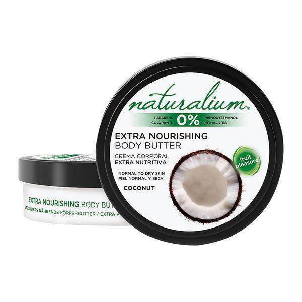 Moisturising Body Cream Coconut Naturalium (200 ml) - Lindkart