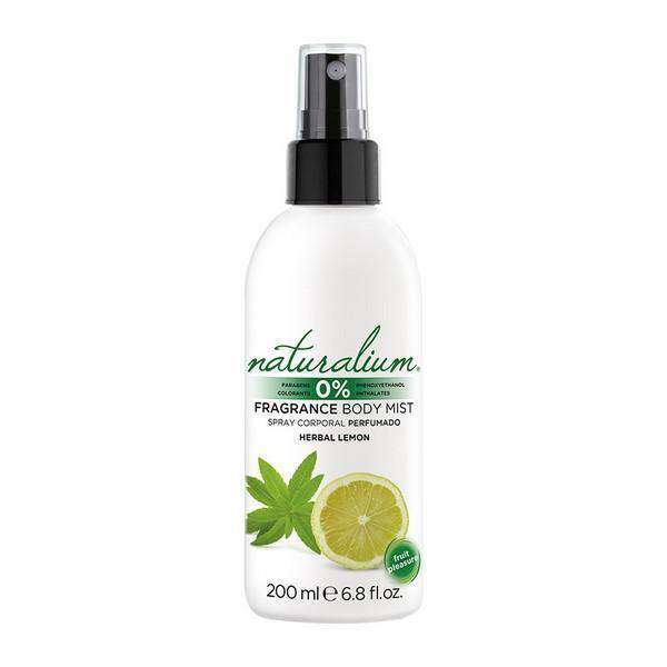 Body Mist Herbal Lemon Naturalium (200 ml) - Lindkart