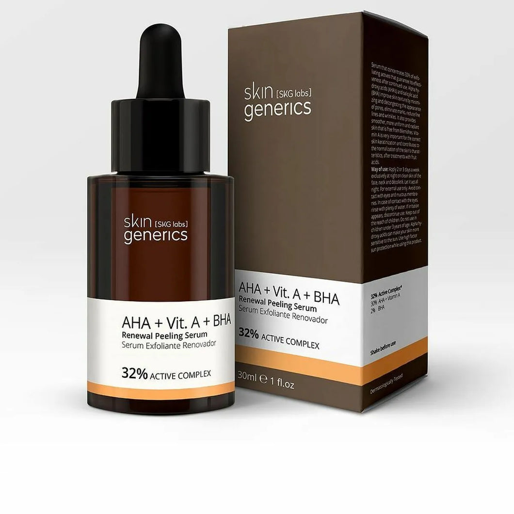 Exfoliating Serum Skin Generics AHA + VIT A + BHA 32% (30 ml)