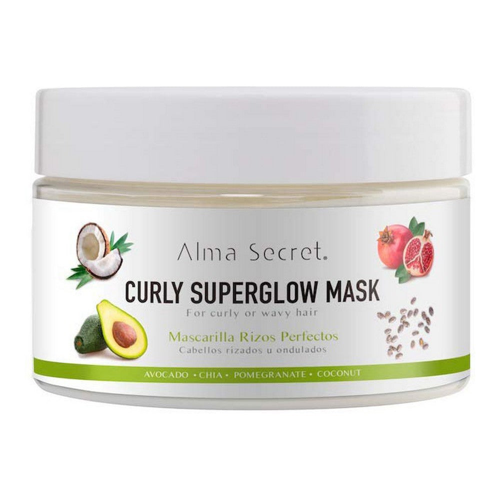Masque capillaire Alma Secret Curly Superglow (250 ml)