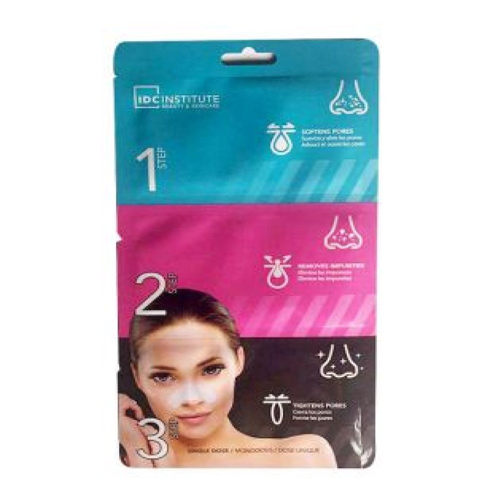 Bandes de nettoyage des pores 3 Step IDC Institute (3 uds)