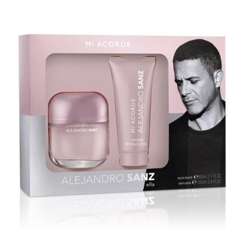 Women's Perfume Set Mi Acorde Alejandro Sanz (2 pcs) (2 pcs)