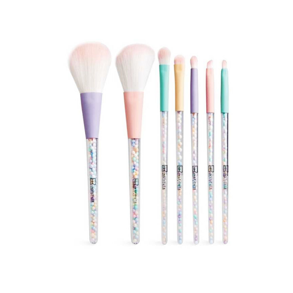 Set of Make-up Brushes IDC Institute Candy Synthetic (7 pcs)