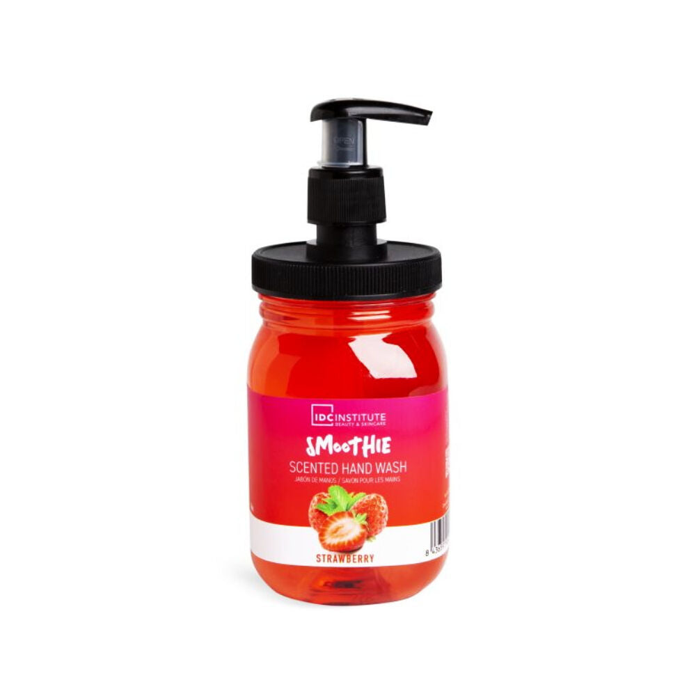 Distributeur de savon pour les mains IDC Institute Smoothie Fraise (360 ml)