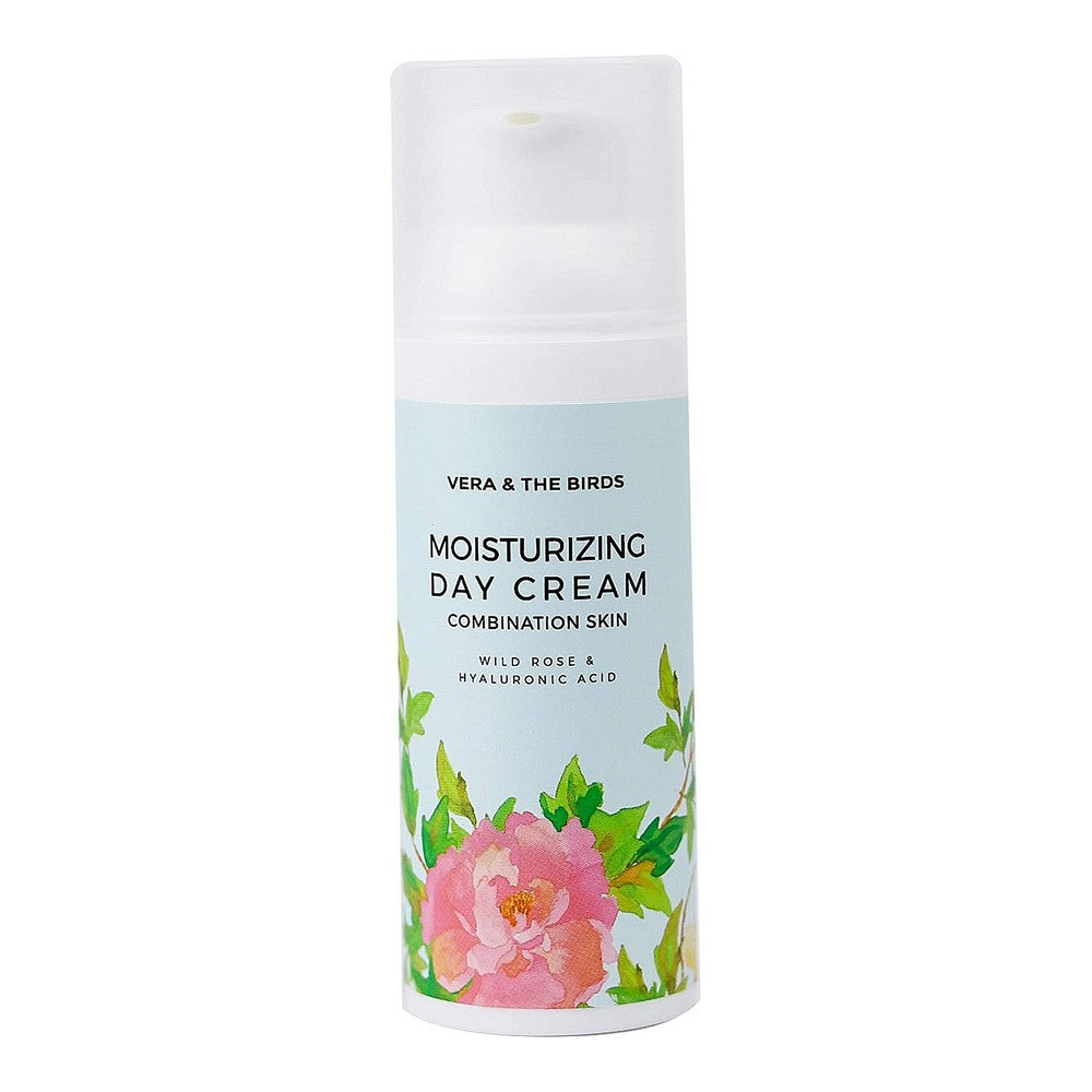 Crème Hydratante Visage Vera &amp; Les Oiseaux Peau Mixte (50 ml)
