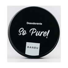 Lade das Bild in den Galerie-Viewer, Crème Deodorant Banbu So Pure Natuurlijke ingrediënten (60 g)
