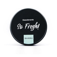 Afbeelding in Gallery-weergave laden, Crème Deodorant Banbu So Fresh Limoen Rozemarijn (60 g)

