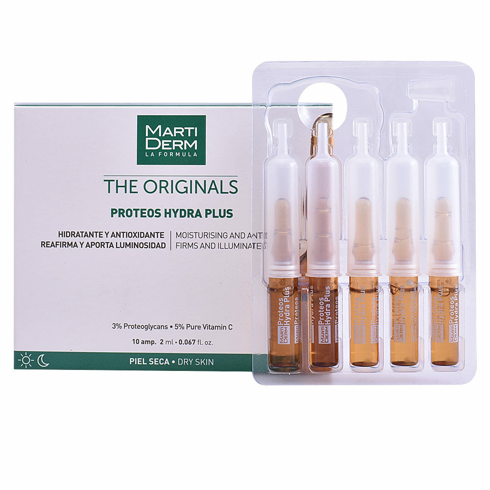 Ampoules Martiderm The Originals Proteos Hydra Plus Antioxydant Hydratant (10 X 2 ml)