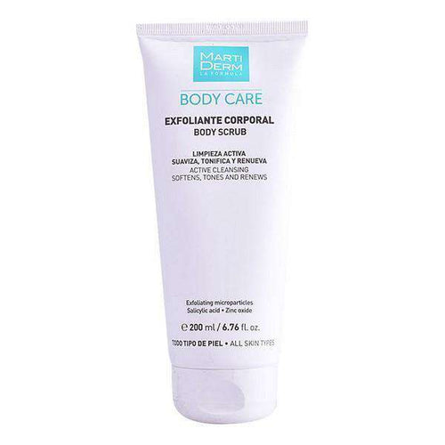 Body Exfoliator Body Scrub Martiderm (200 ml) - Lindkart